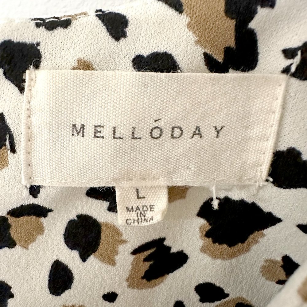 Melloday Leopard Blouse - Picture 3 of 7